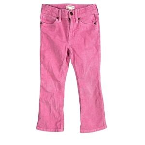 Crewcuts by J. Crew Pink Corduroy Flare Pants Girls Size 6 Preppy